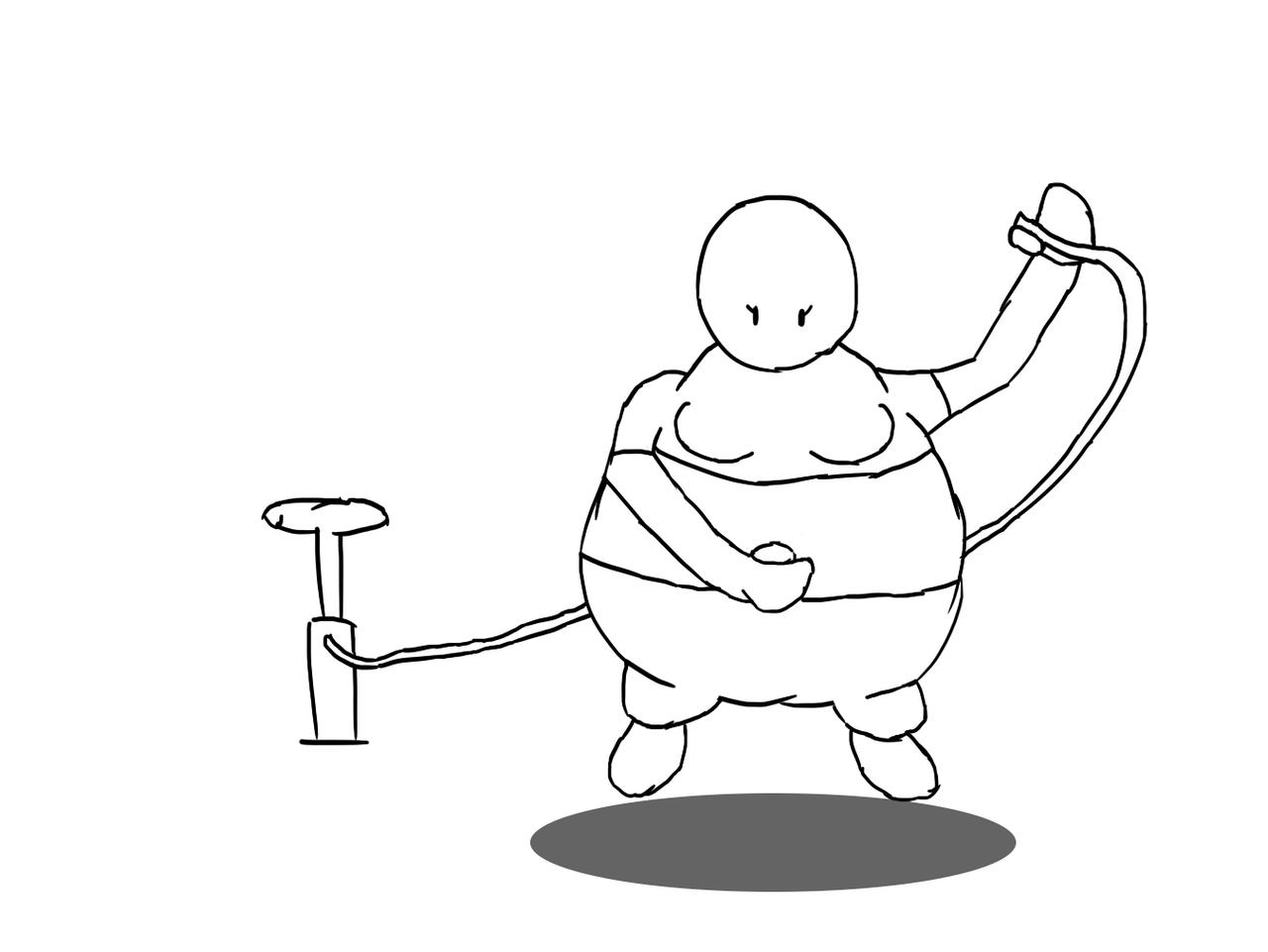 I Inflation Deviantart Lil Inflation Sketch #1 by slentibl2 on DeviantArt