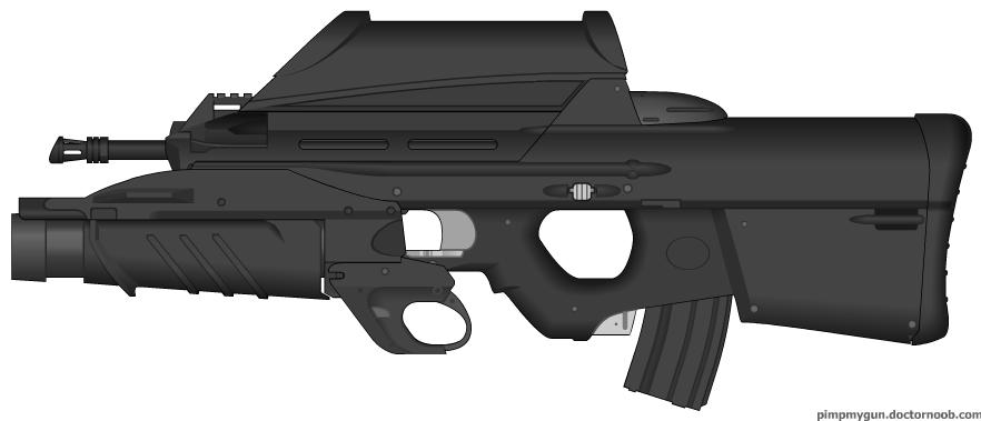 FN-F2000 scope and grenade launcher by teamsaphire335 on DeviantArt