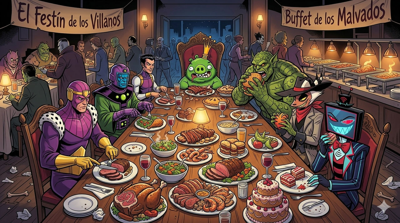 Deviantart Buffet Villain Buffet by Luiguingh on DeviantArt