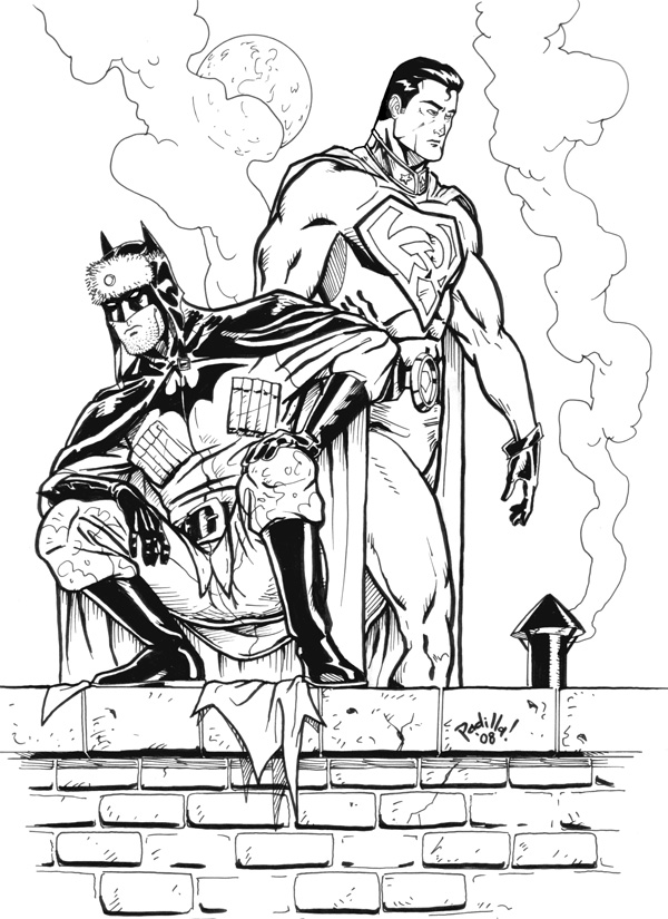 Red Son Superman and Batman