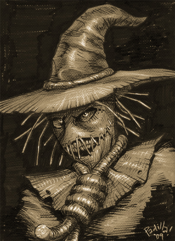 Chiaroscuro Scarecrow