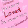 You are Loved