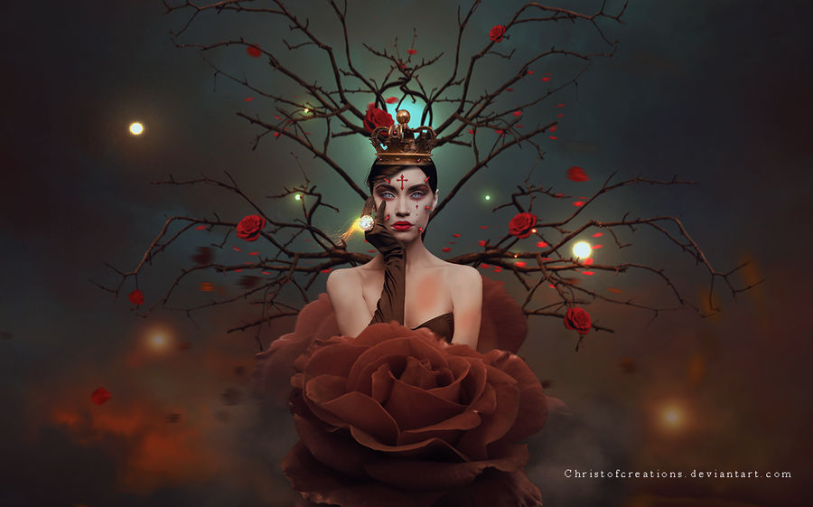 Queen of Roses by ChristofCreations