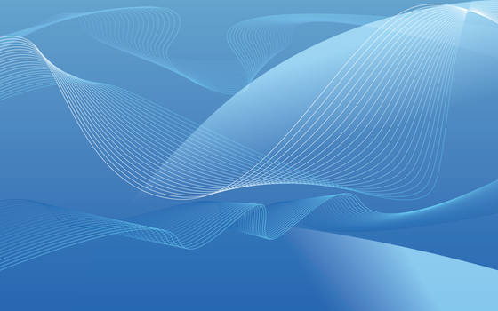 Blue Waves - Widescreen