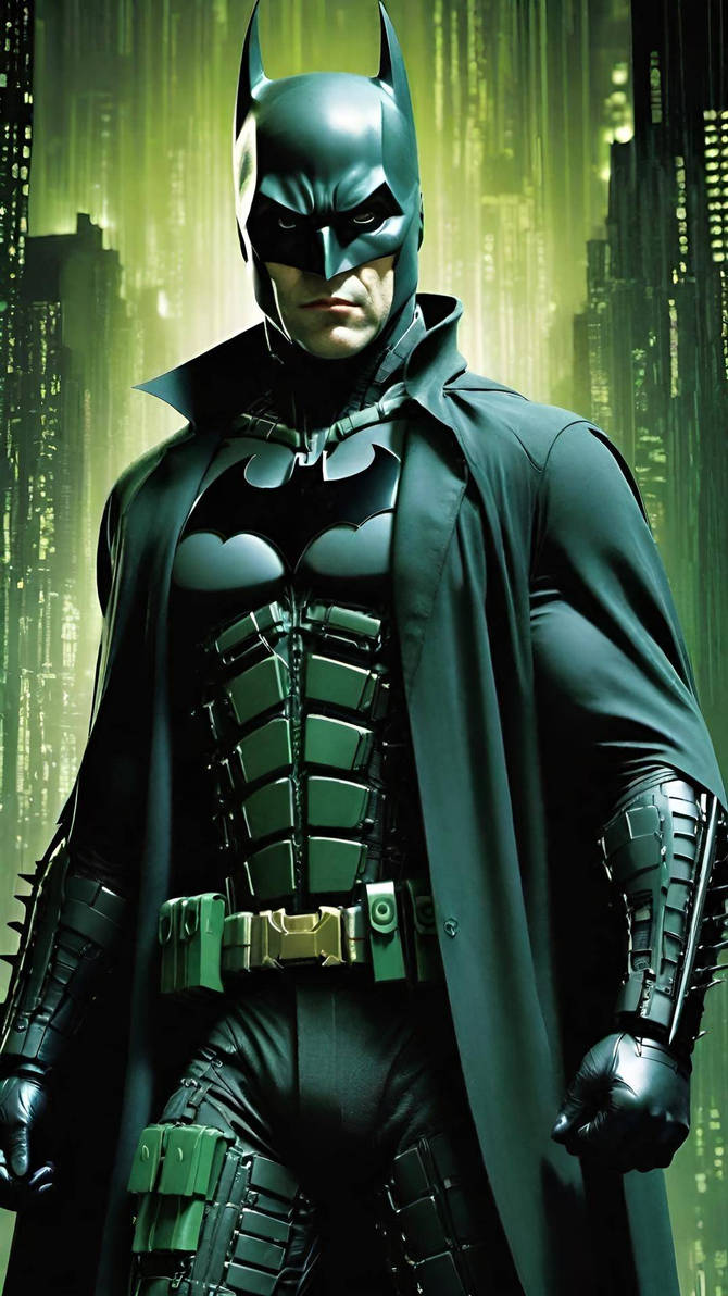 Batman, as if in the Matrix by AiN8R on DeviantArt