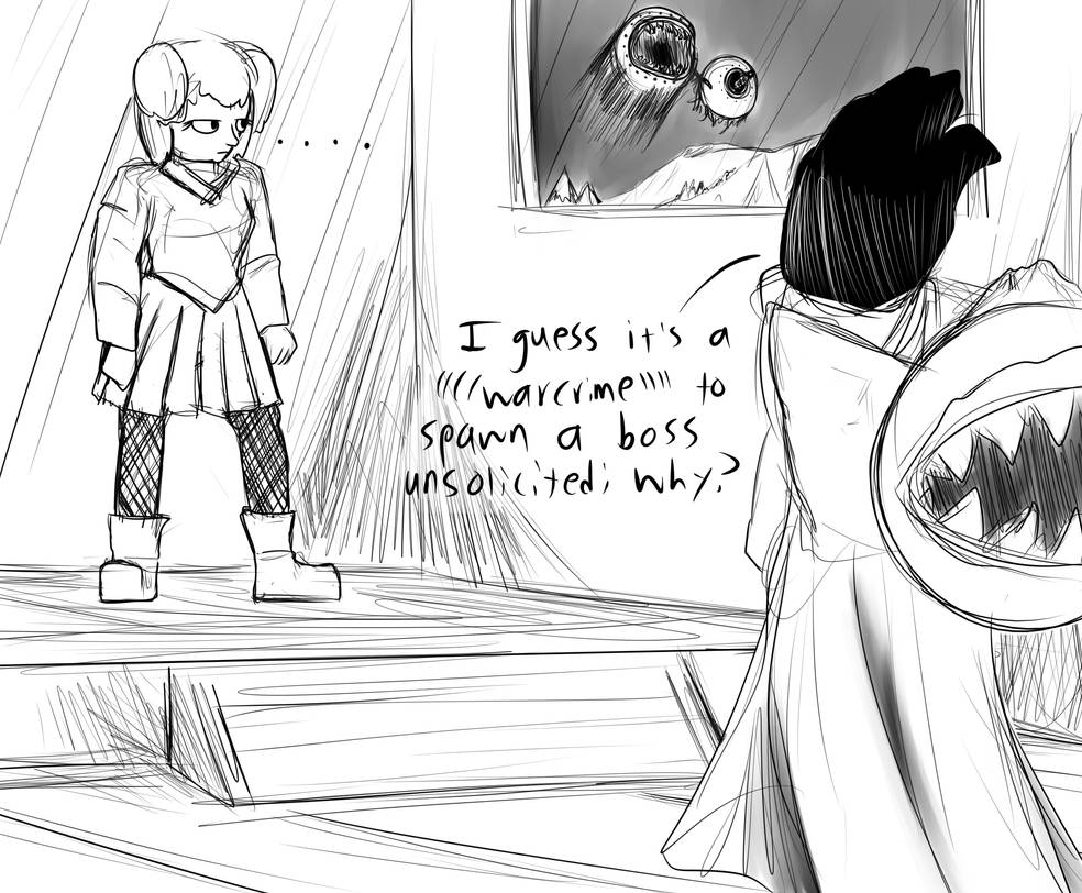 Unsolicited boss fights by alexde5th on DeviantArt