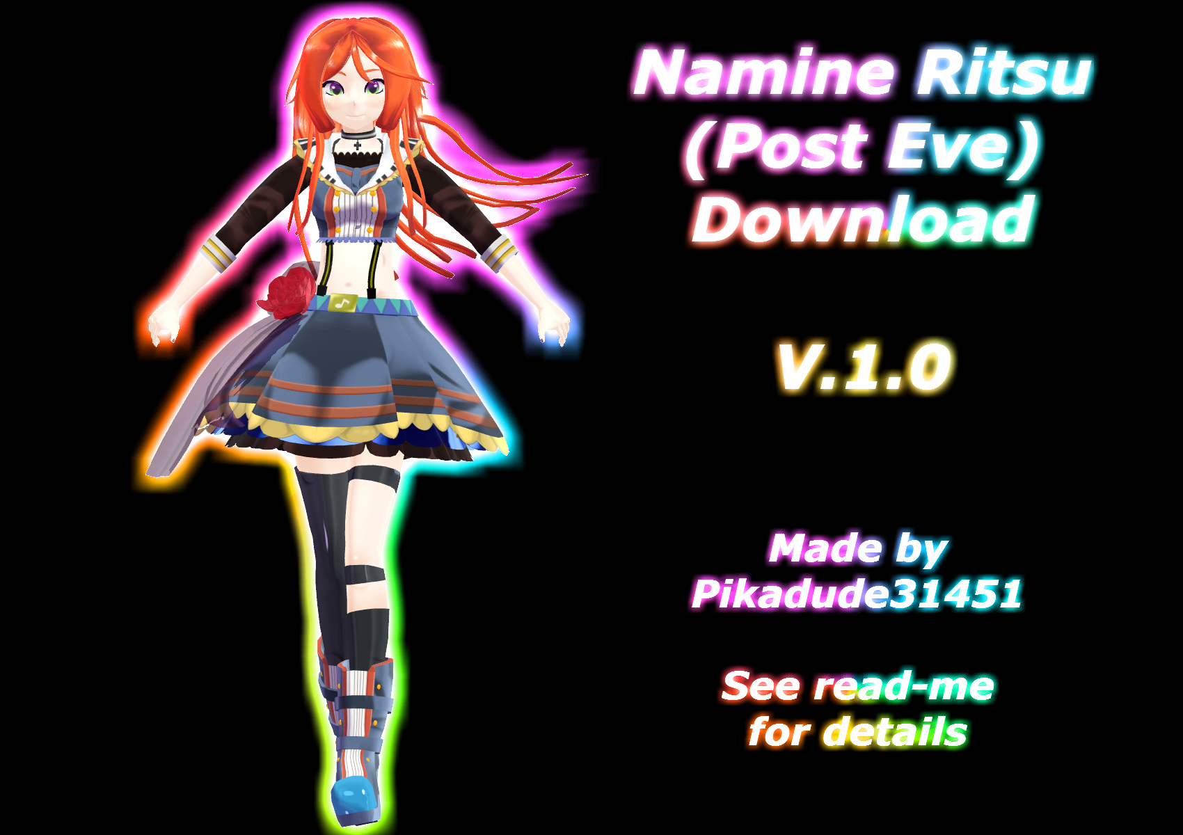 MMD Namine Ritsu ''Post Eve'' Download (V.1.0) by Pikadude31451 on ...