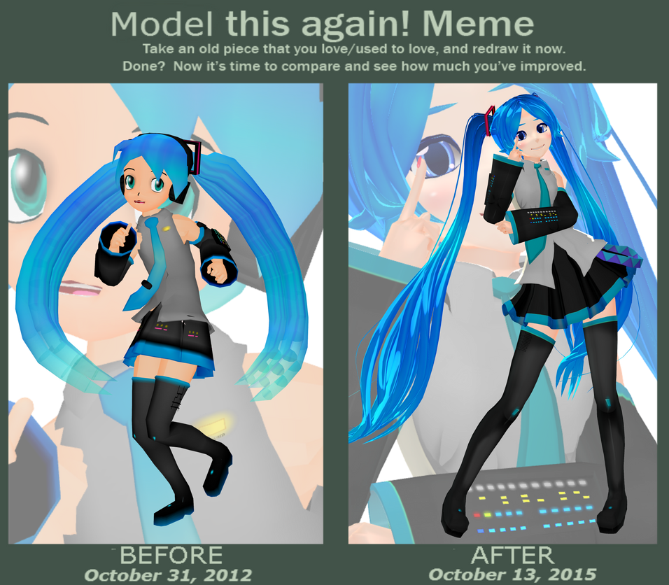 Oops I made a new Miku model on Impulse by Pikadude31451 on DeviantArt