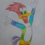 woody woodpecker/el pajaro loco (colorful version)