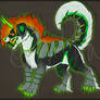 Toxic Flame Halloween Hound ON HOLD