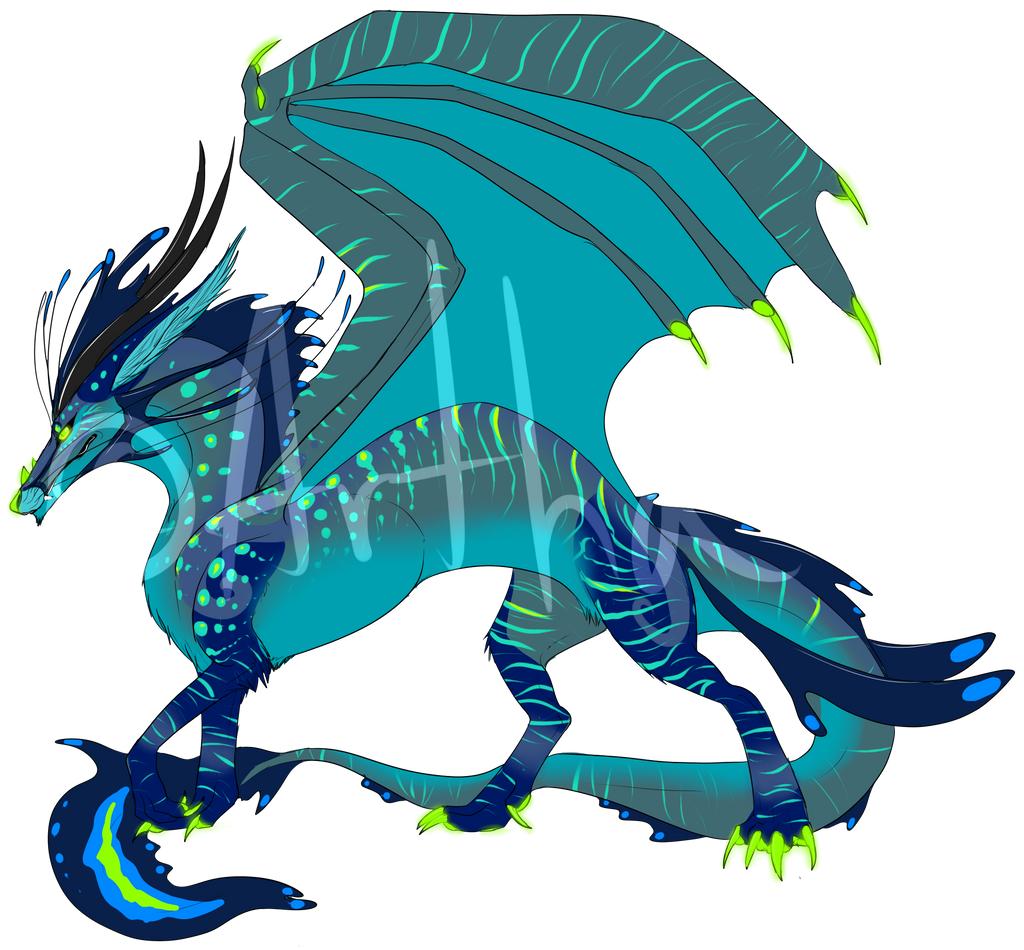 Winged Eastern Water Dragon Adopt - CLOSED