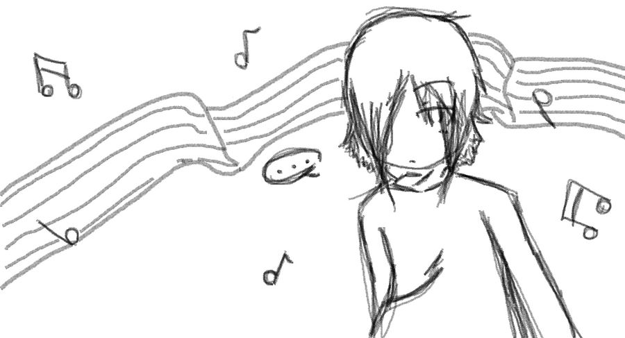 My music has no color. by YukiTheCoyote on DeviantArt