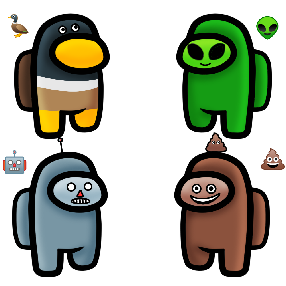 Among Us SUS Emote-Emoji by BlueToad-10 on DeviantArt