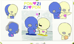 Pon and Zi Collage