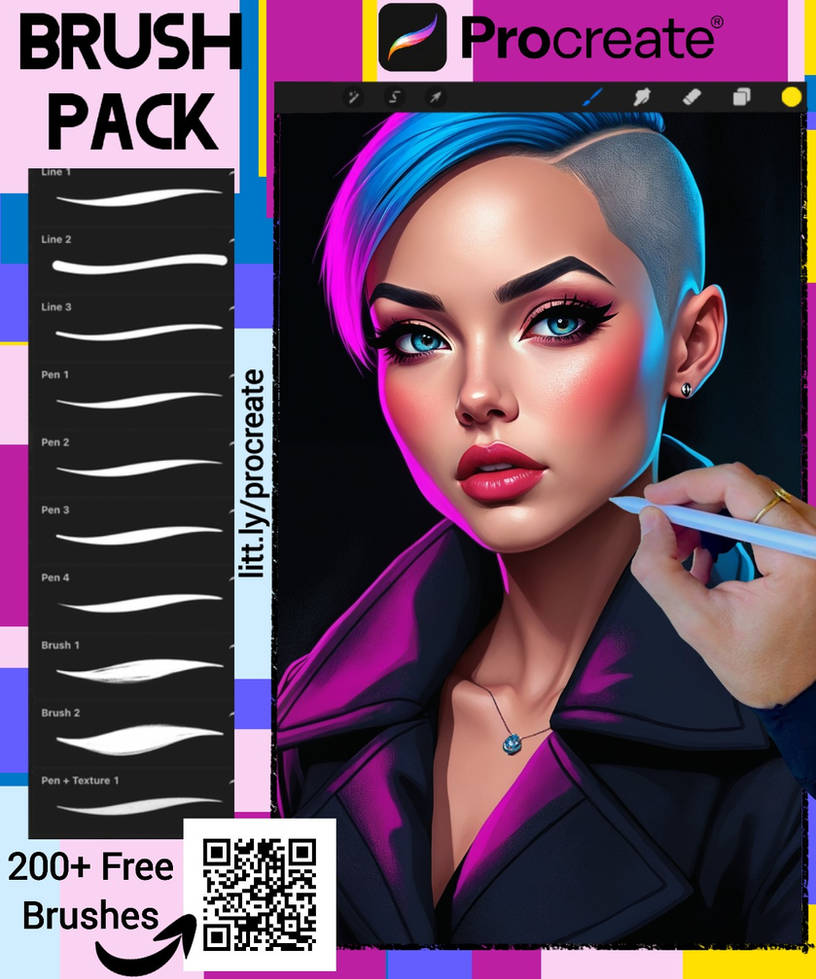 Procreate Free Code Best FREE Procreate Brushes You Can Download Now by mikibrushes on ...