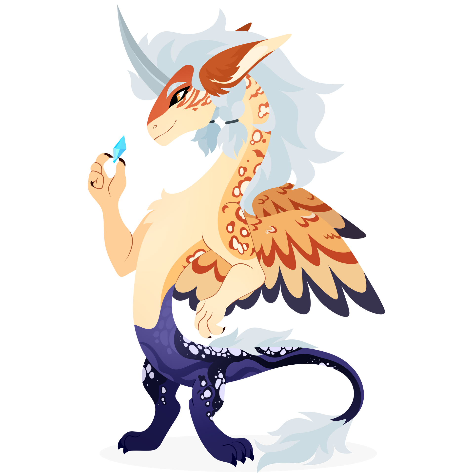Draconequus by Kabuvee on DeviantArt