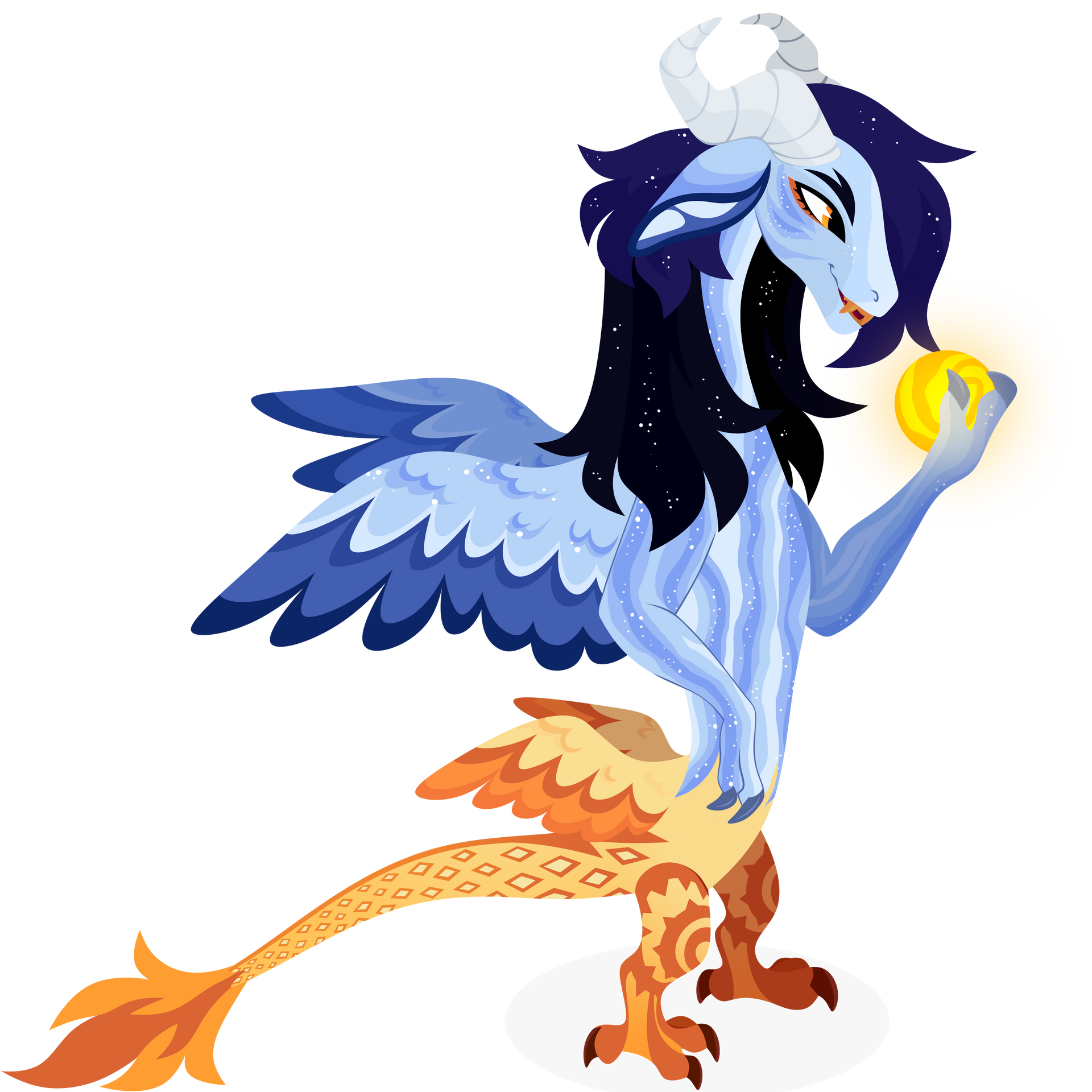 draconequus by Kabuvee on DeviantArt