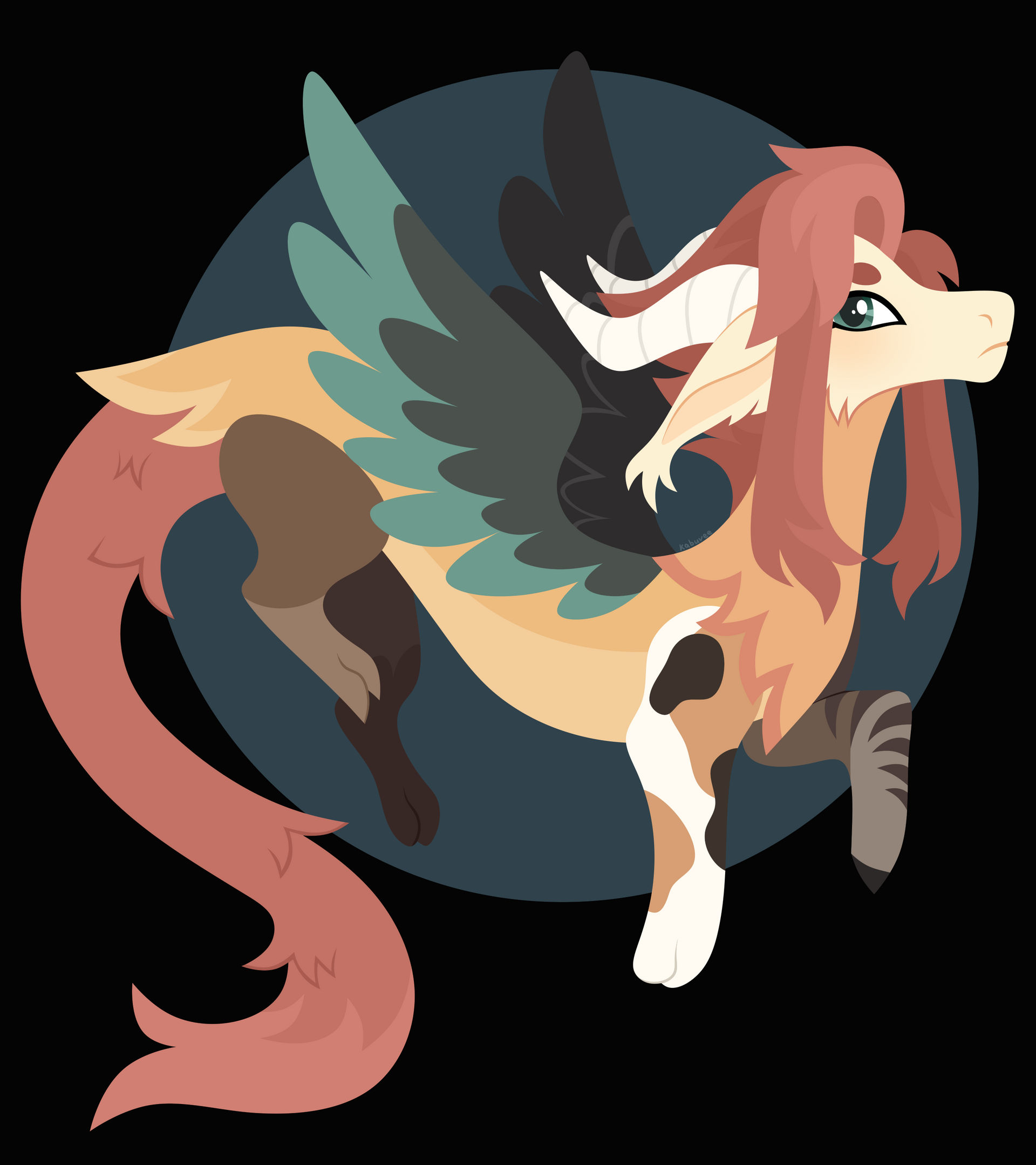 draconequus by Kabuvee on DeviantArt