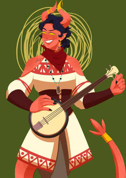 [DnD] Bard Tiefling