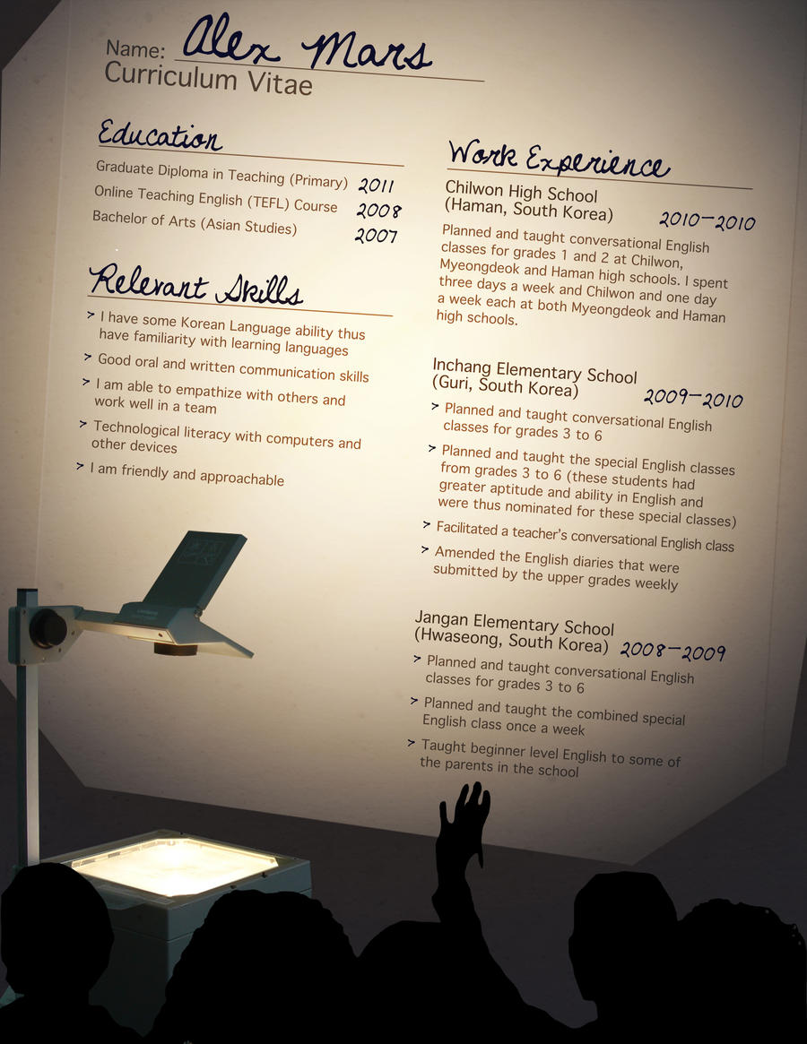Resume - Teacher