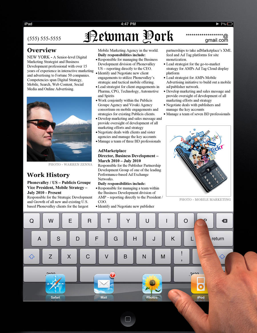 Resume - Mobile Marketing