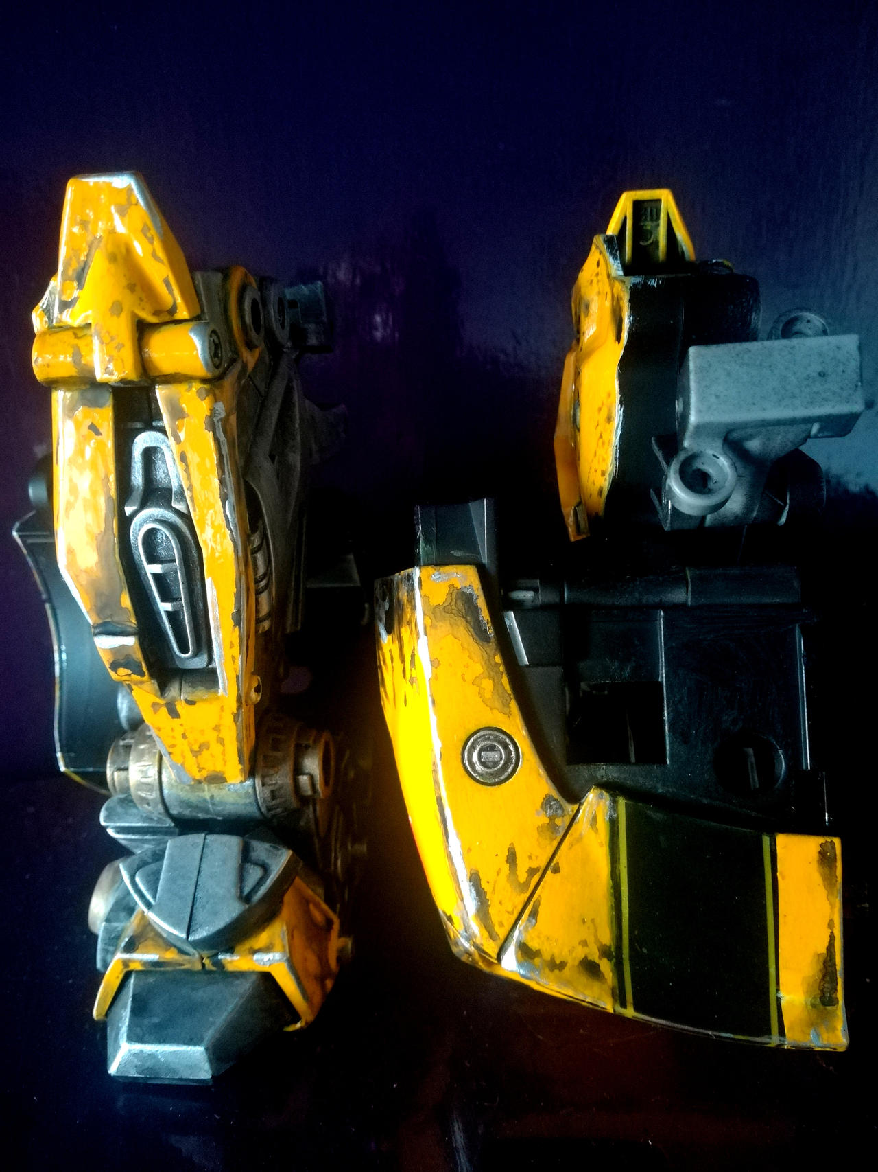 Transformers ultimate bumblebee repaint by lin by litofernandez on