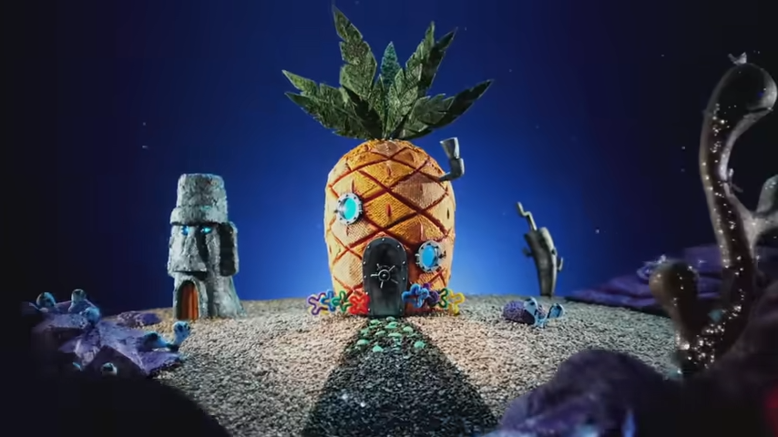 Theme Song Reimagined in Stop Motion Spong