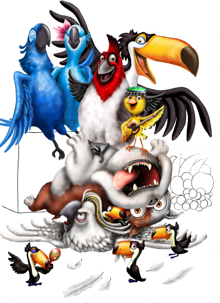 Dreamworks Rio Deviantart Rio by ronydraw on DeviantArt