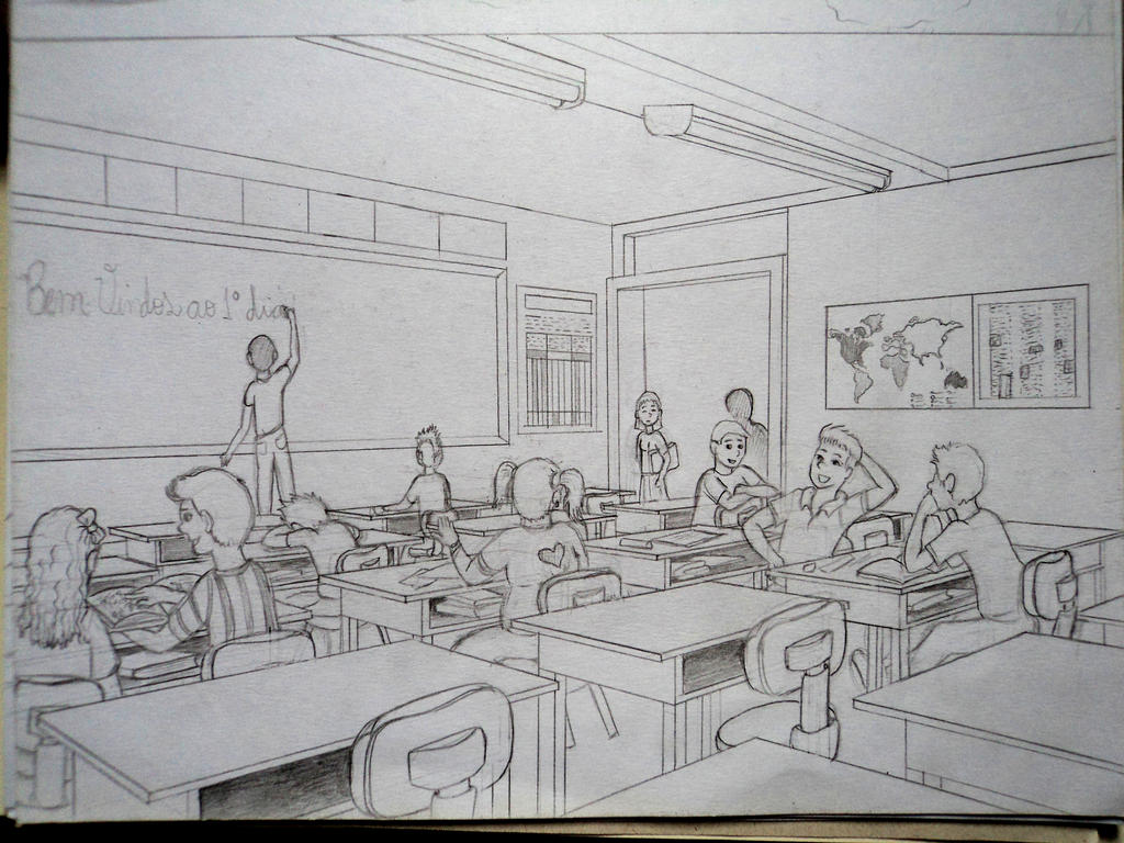 Classroom sketch