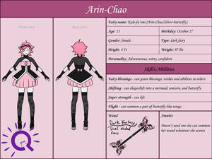 Abraca-Magica Silver Butterfly Character Sheet