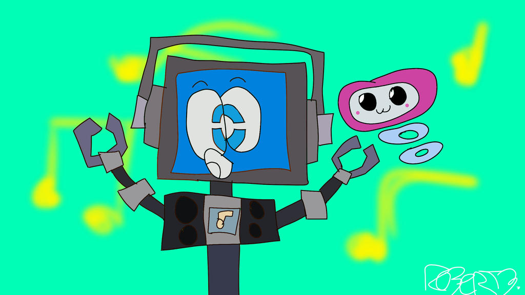 Fandroid And Melody by TheGreatMordogamer on DeviantArt