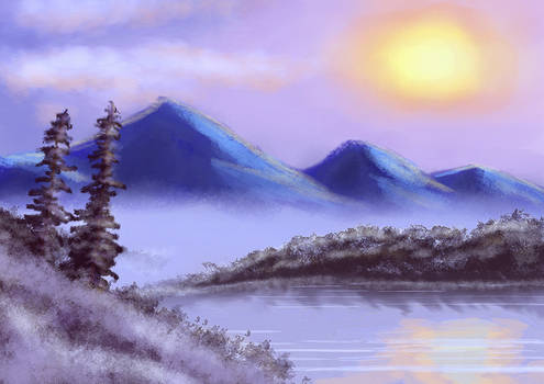 Bob Ross Experiment