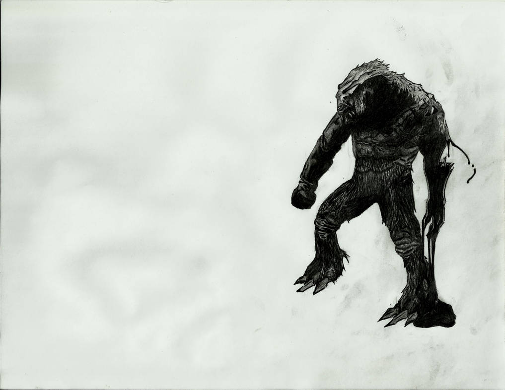Skyrim Troll by RussellMcFarland on DeviantArt