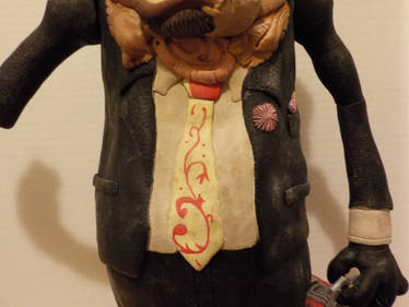 Leatherface Bubba potatohead tie