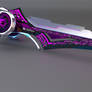 Sci-Fi Sword Purple