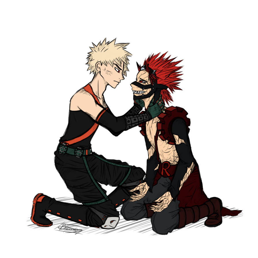 Bakugou and Kirishima by Brancas-yard on DeviantArt