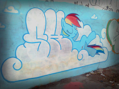 Graffiti My little pony