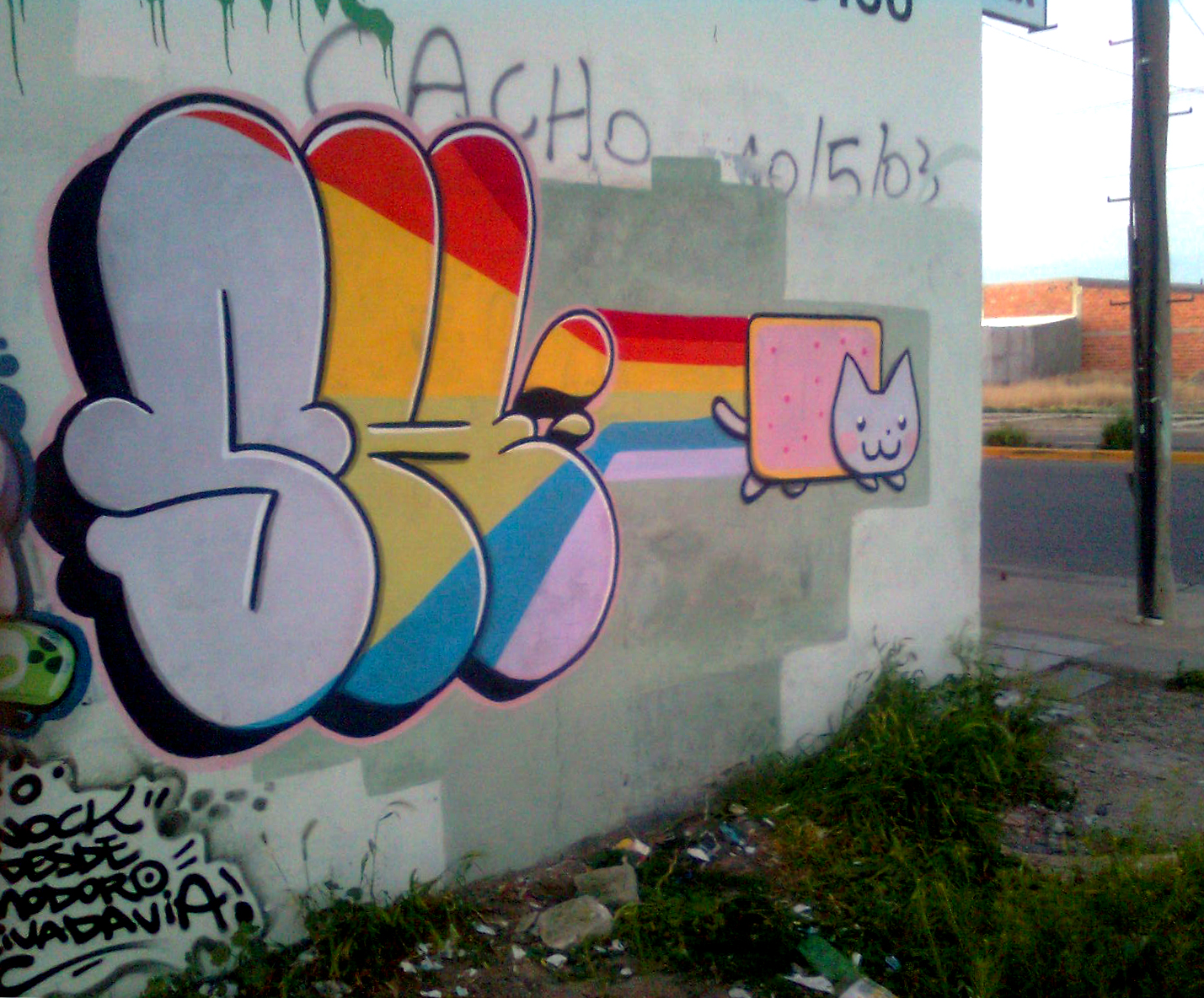 T-Up 28 - Nyan cat Graffiti! (1)