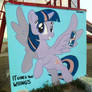 Twilight Sparkle Graffiti