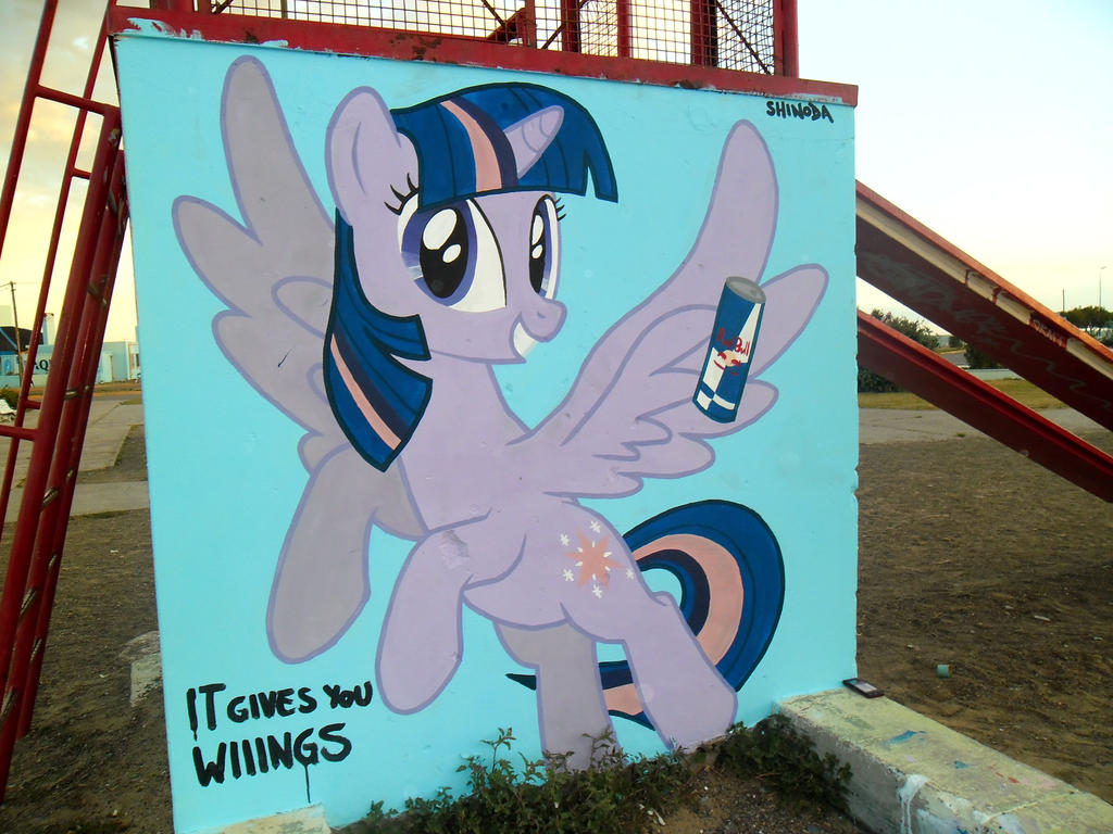 Twilight Sparkle Graffiti