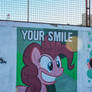 Pinkie Pie Meme Graffiti