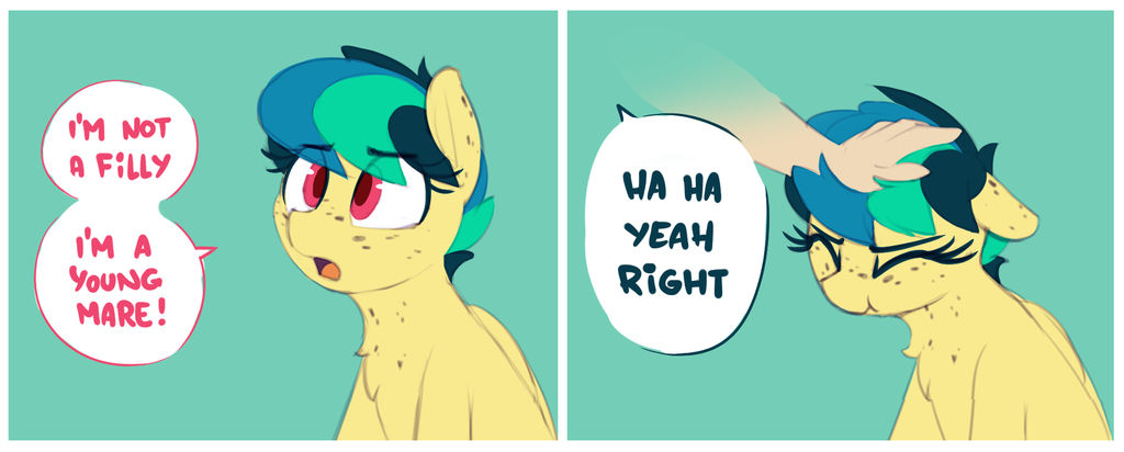 Silly filly by ShinodaGE
