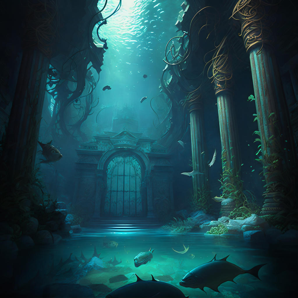 Atlantis Rendition The Lost City of Atlantis by oanarinaldi on DeviantArt