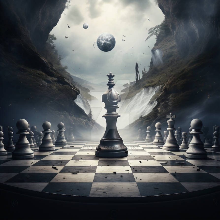 Galactic Chessboard: When Planets are Pawns by oanarinaldi on DeviantArt