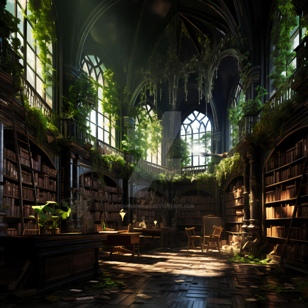 A Sanctuary Of Stories The Enchanted Library By Oanarinaldi On DeviantArt a-sanctuary-of-stories-the-enchanted-library-by-oanarinaldi-on-deviantart
