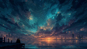 Echoes Beneath a Cosmic Sky