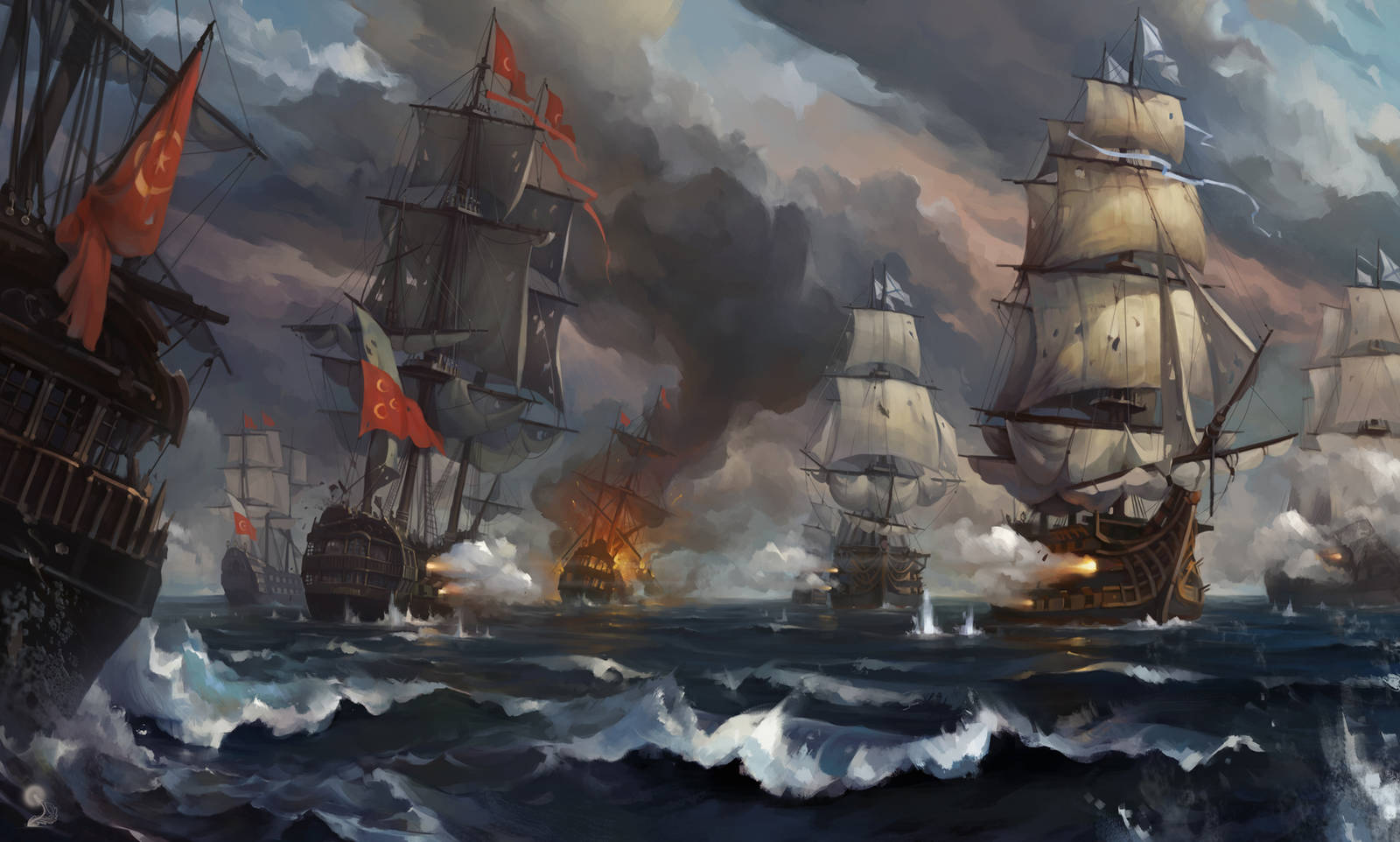 Sea Battle by haryarti