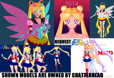 MMD Model request: SAILOR MOON