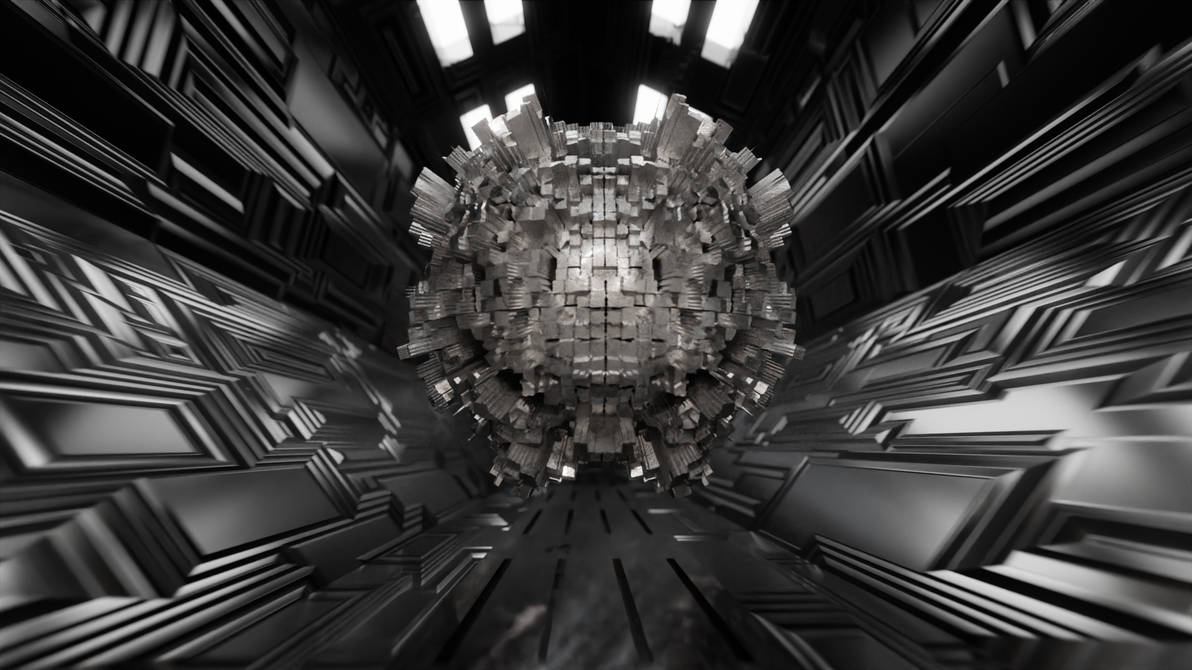 Cell Ball Space hall by BaronThee on DeviantArt