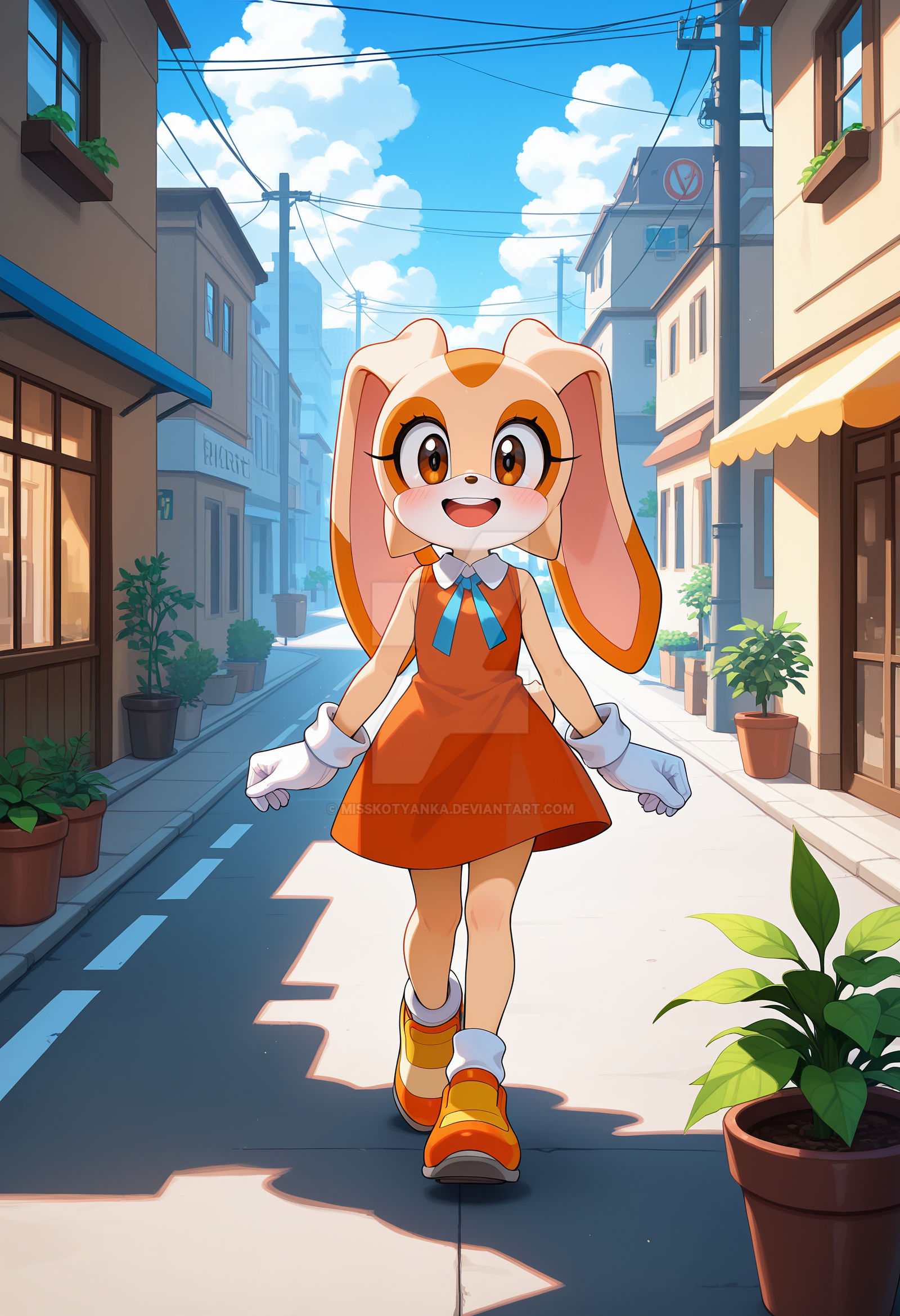 Cream The Rabbit Cosplay Adoptable | Cream the Rabbit by MissKotyanka on DeviantArt